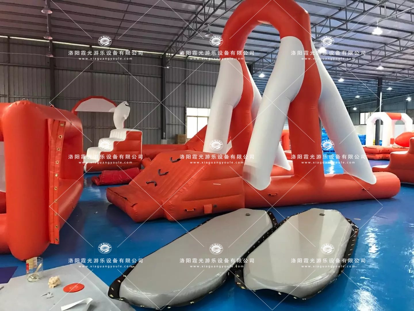 黄竹镇水上闯关道具
