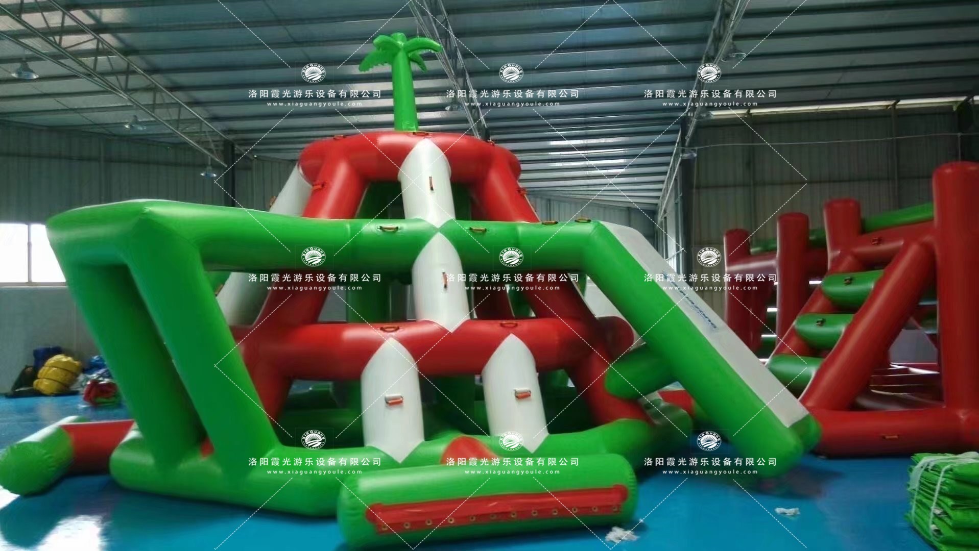 黄竹镇水上闯关道具
